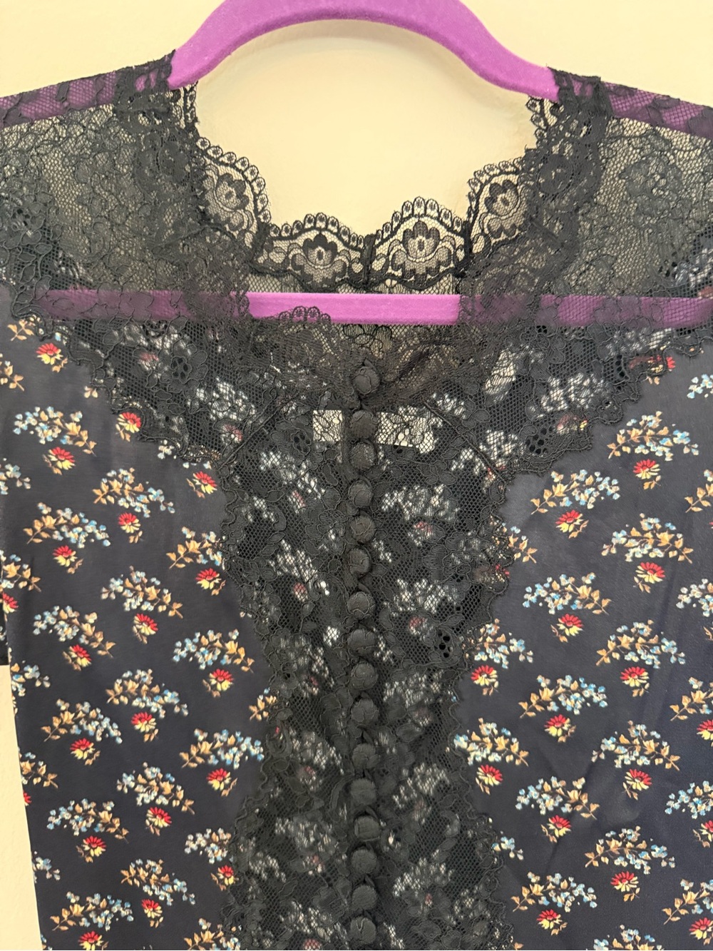 Doen Ivy Mini Dress in Delphinium Floral | NWT | Size XXL - Picture 8 of 16